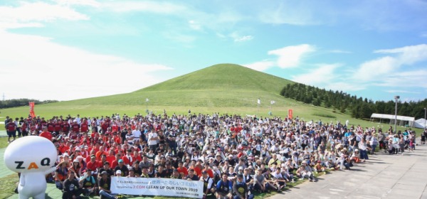モエレ沼芸術花火2019鑑賞招待・世界一たのしいゴミ拾い